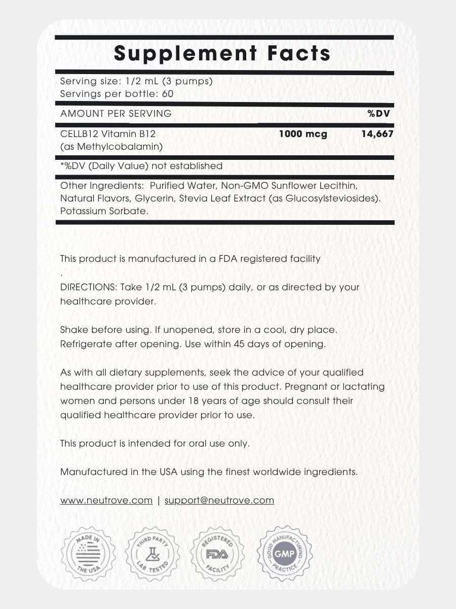 Liposomal Vitamin B12