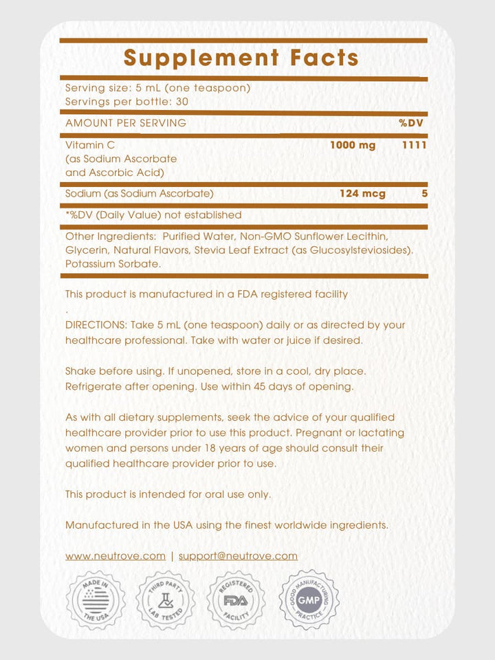 Liposomal Vitamin C