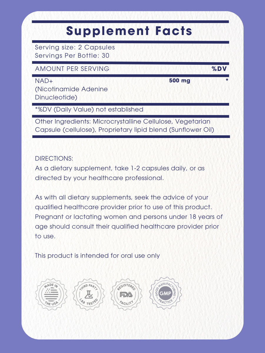 Liposomal NAD+