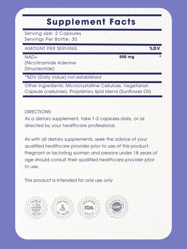 Liposomal NAD+